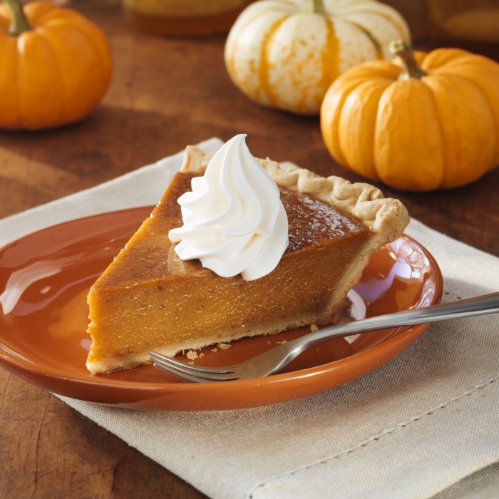 Golden apple pie with lattice top